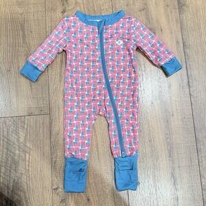 Burlebo One Piece Baby Newbo American Flag Flags  Lightweight Full Zip Outdoor